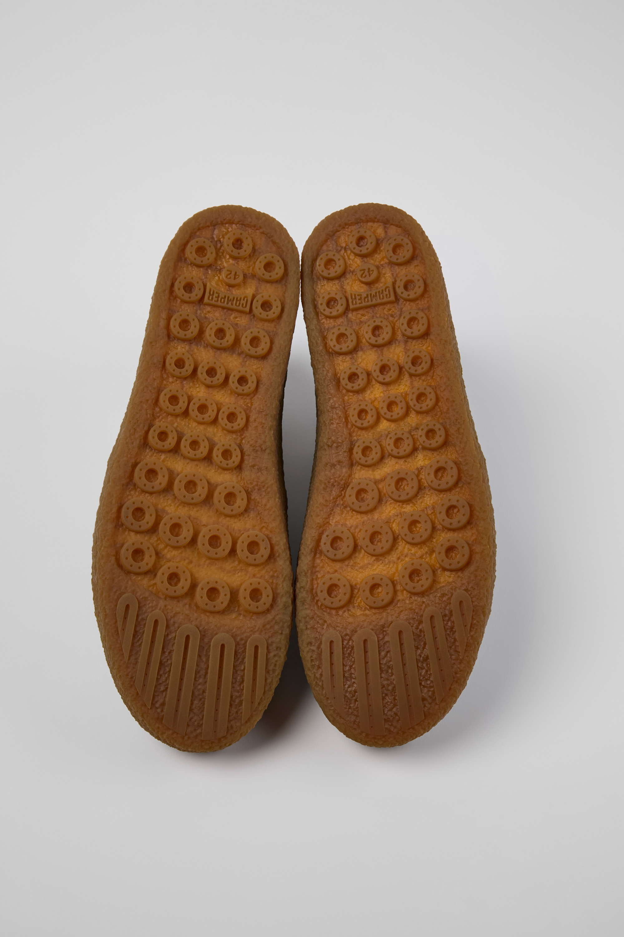 Peu Terreno - Gray leather shoes for men