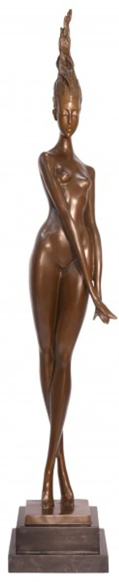 Huge Casa Padrino luxury Bronzefigur Modernism Nude woman standing 100.5 cm - Abstract Modern Sculpture