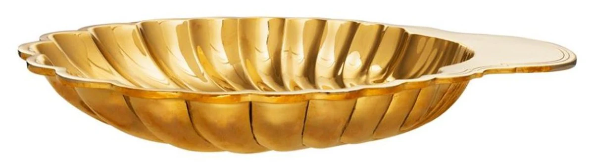 Casa Padrino cobre amarillo de lujo de oro que sirve la bandeja - bandeja de dise?ador