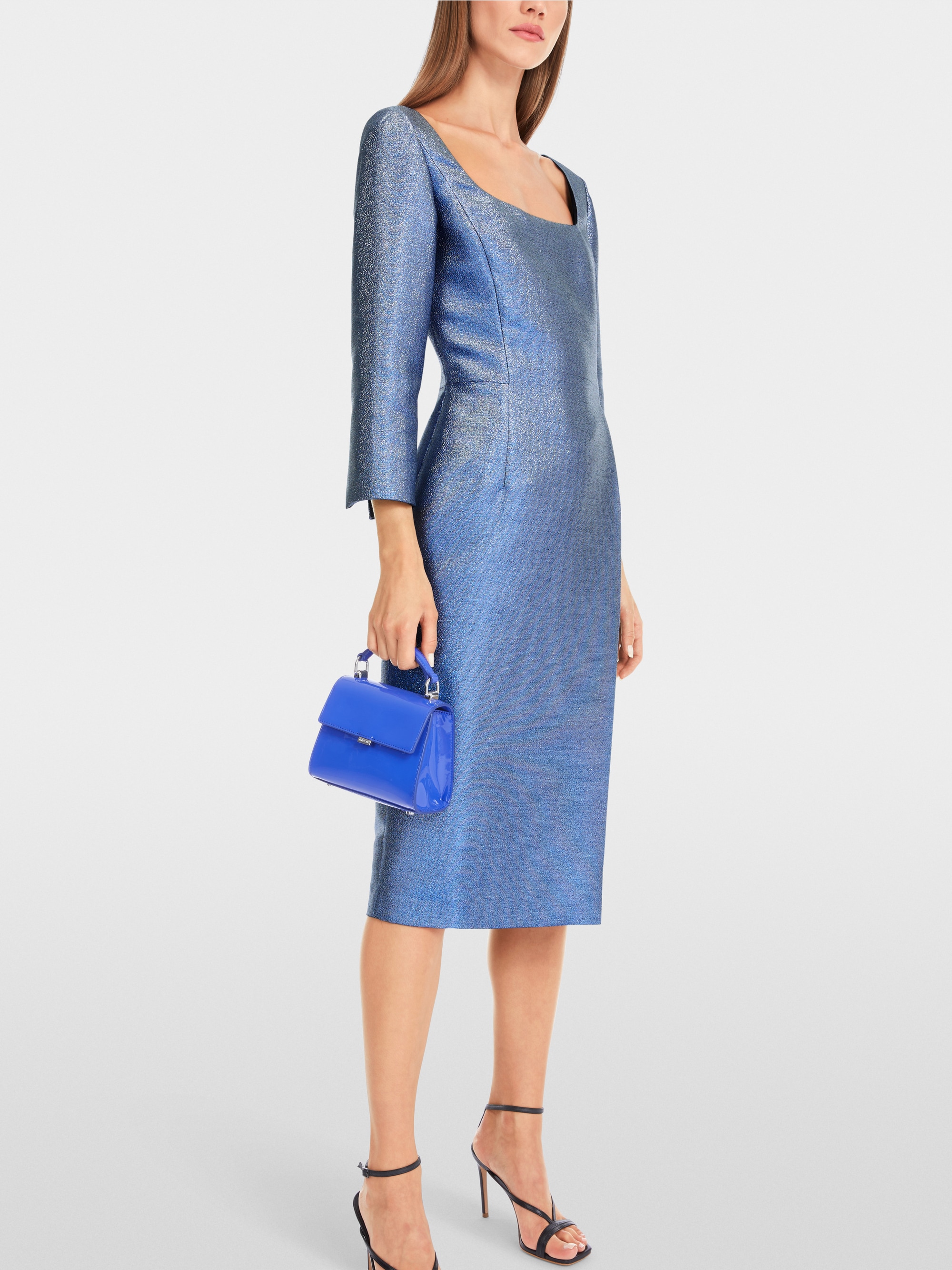 Marc-Cain Dress in shimmering metallic shine