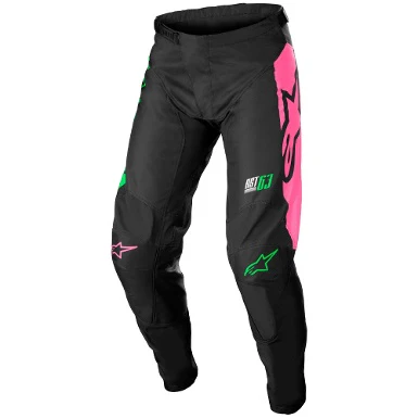 PANTALON INFANTIL ALPINESTARS YOUTH RACER COMPASS 22 - INFANTIL NEGRO / ROSA