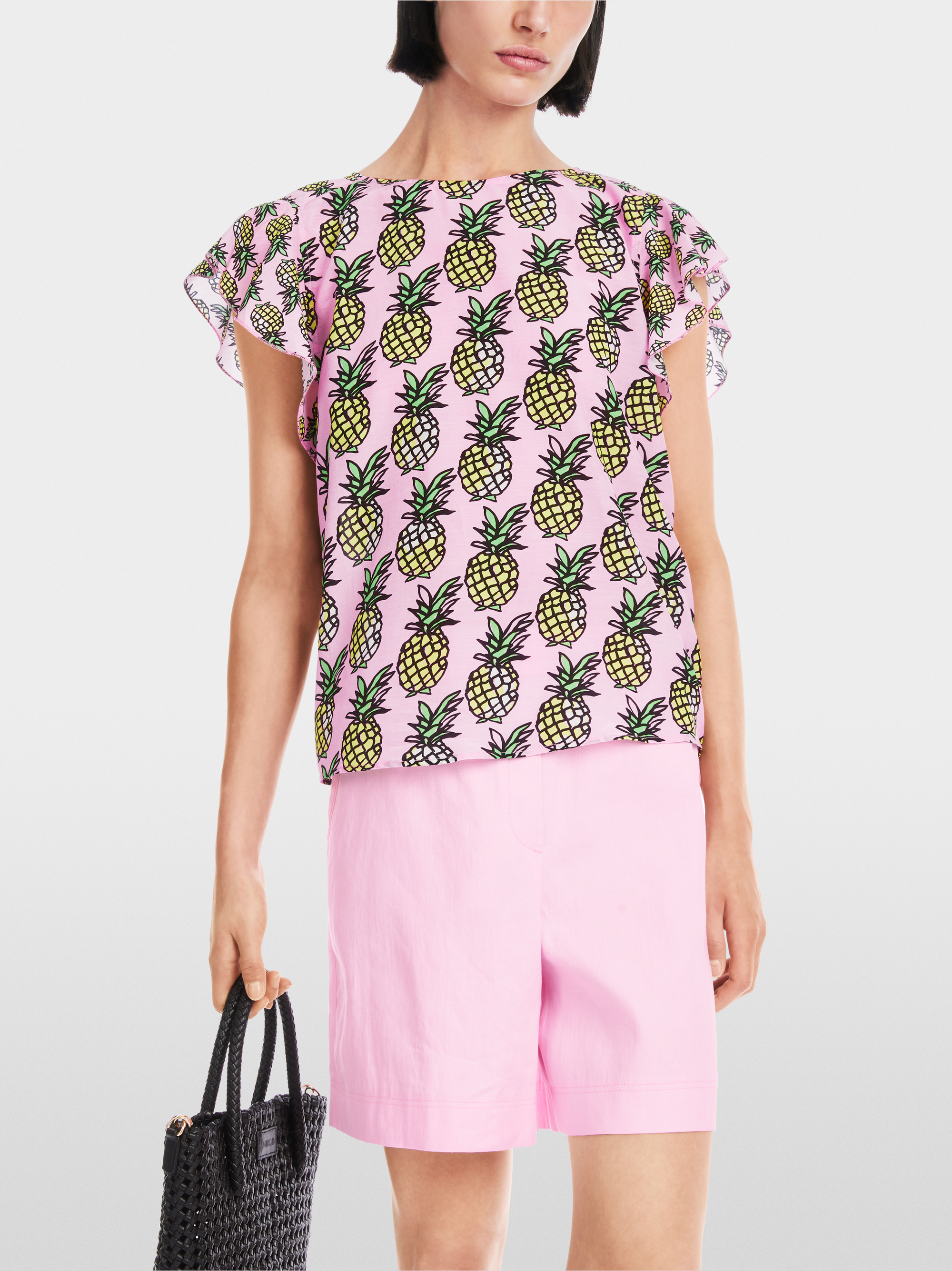 Marc-Cain Rethink Together printed blouse