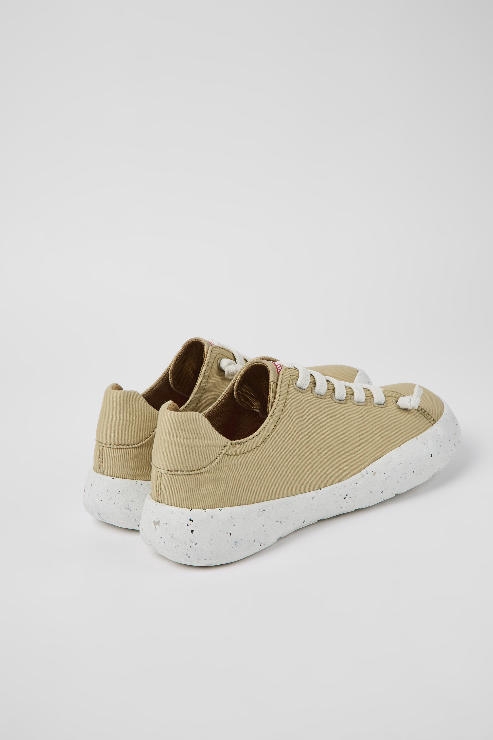 Peu Stadium - Beige textile sneakers for men