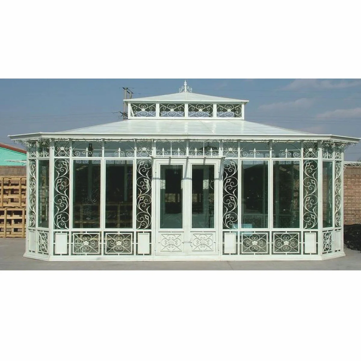 Casa Padrino casa de jard¨ªn Art Nouveau blanco 700 x A. 500 cm