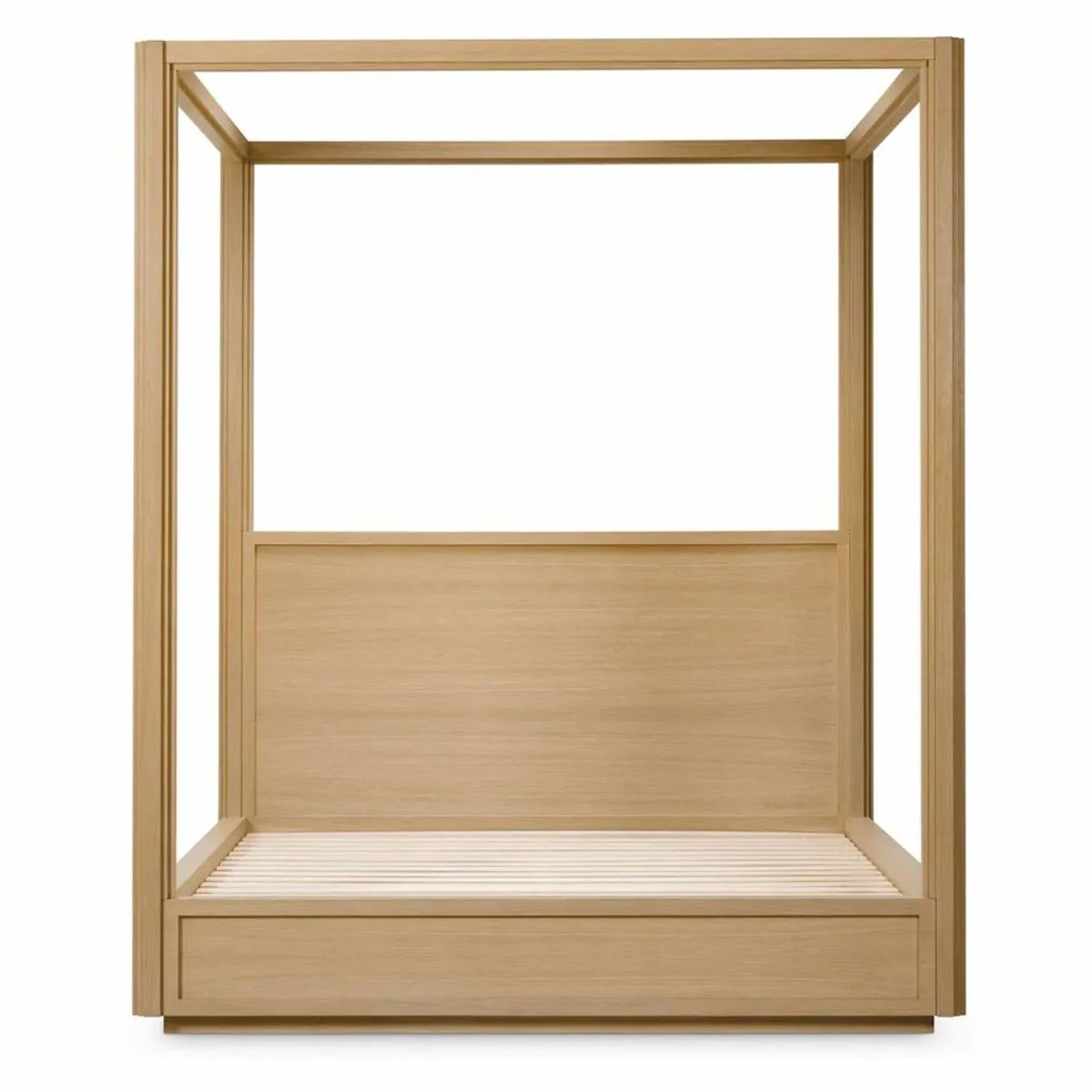 Casa Padrino cama con dosel de lujo natural 228,5 cm - Muebles de dormitorio y hotel