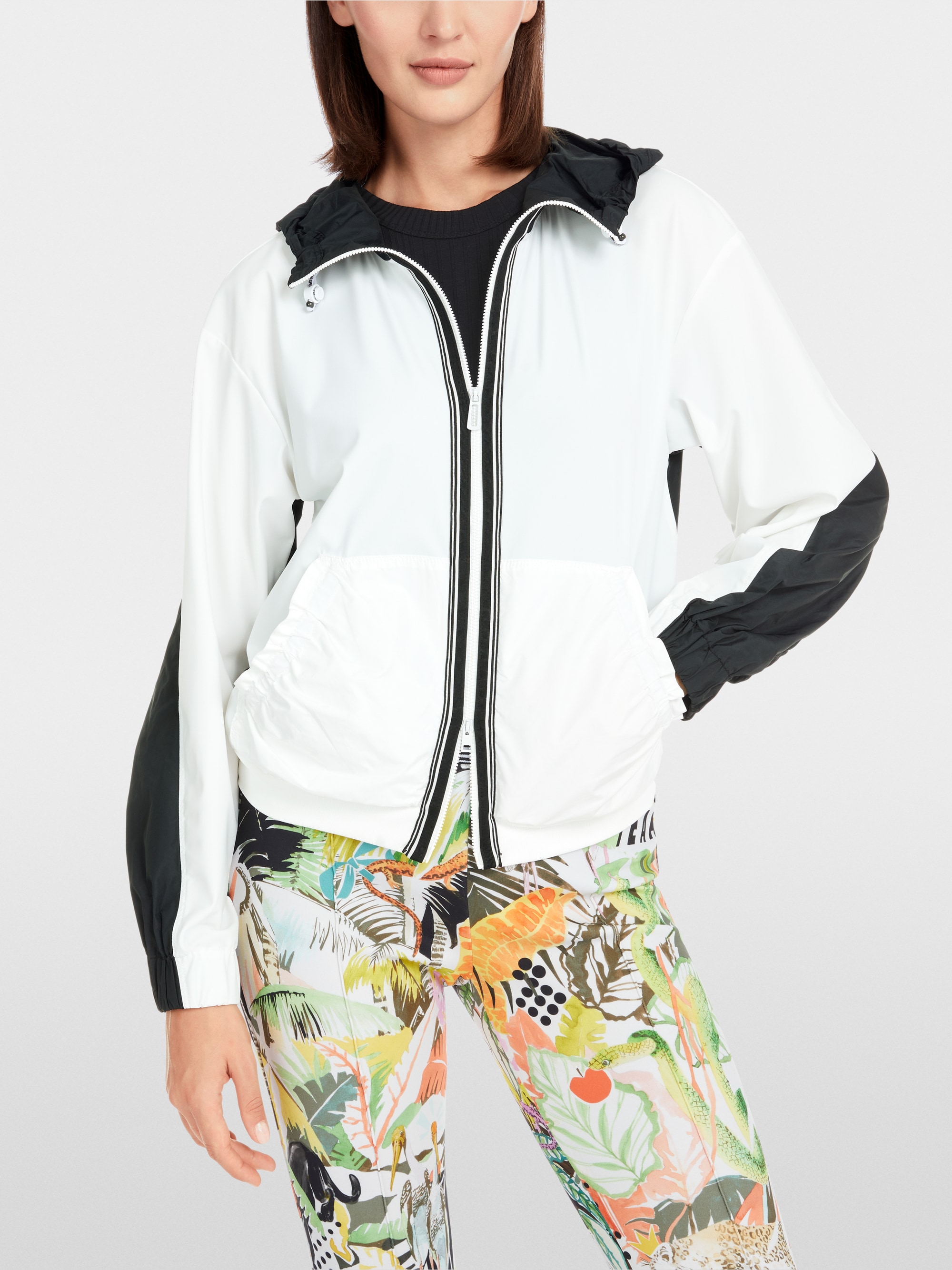 Marc-Cain Sporty jacket with hood and zip