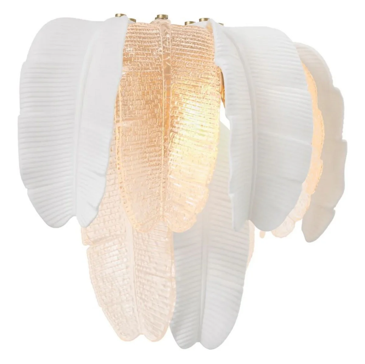 Casa Padrino l¨¢mpara de pared de lujo blanco 45 x A. 35,5 cm - Luxury lights
