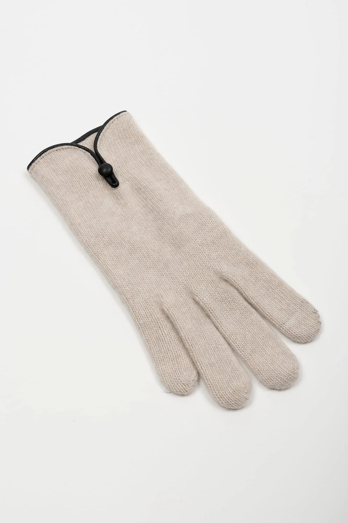 Rivera-spain Guantes Manon de lana y cashmere beige