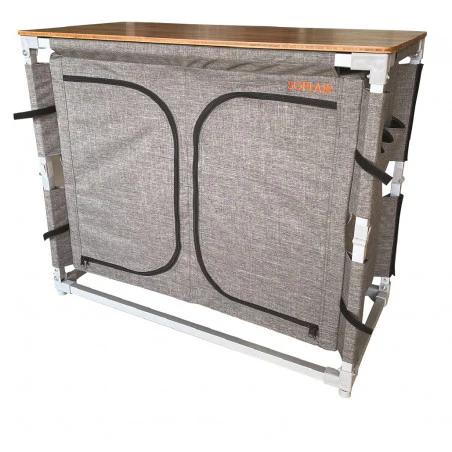 Soplair EASYQUICK BALI 4 estantes - Mueble cocina / armario plegable