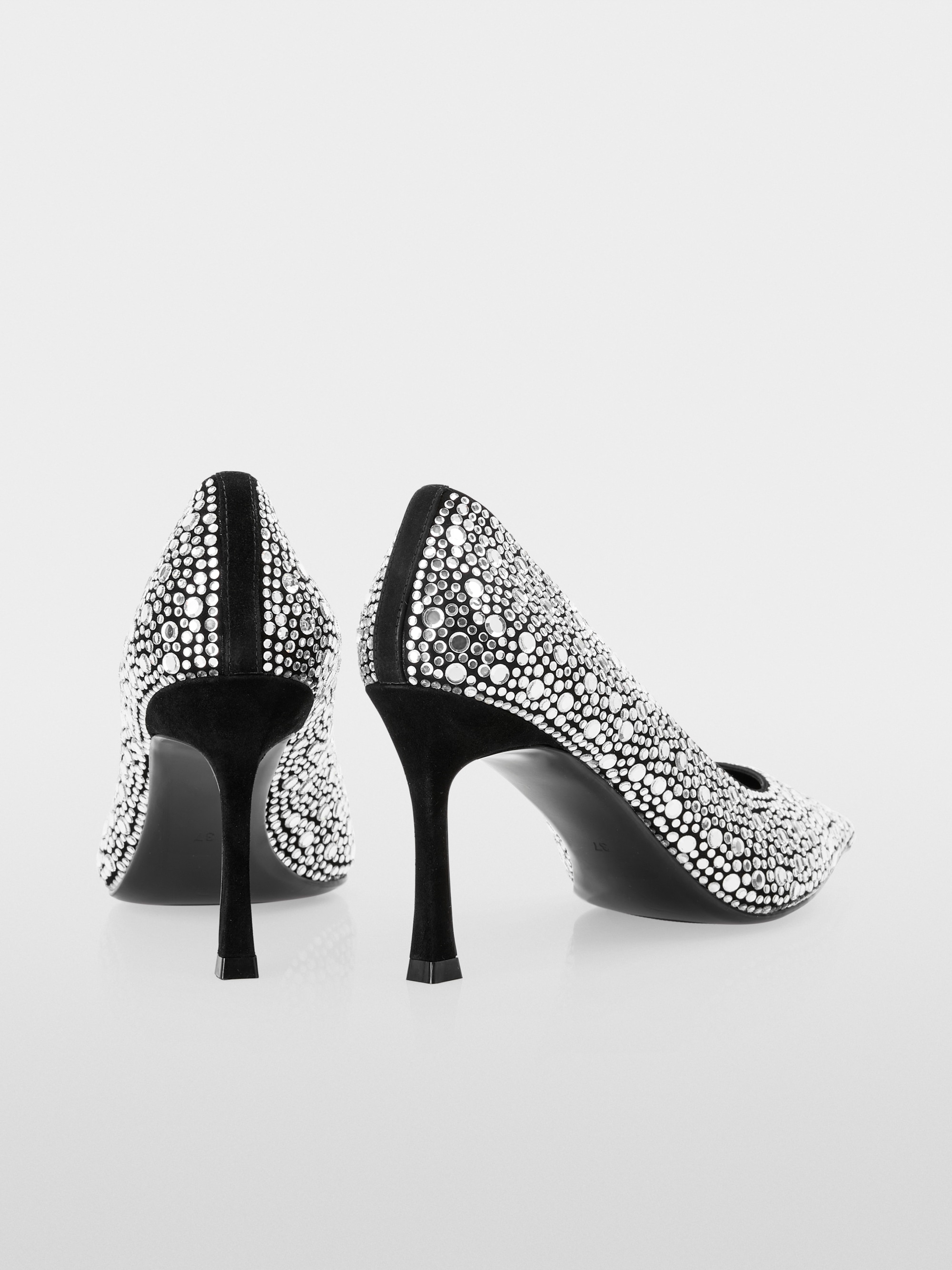 Marc-Cain Pumps with mirror crystals