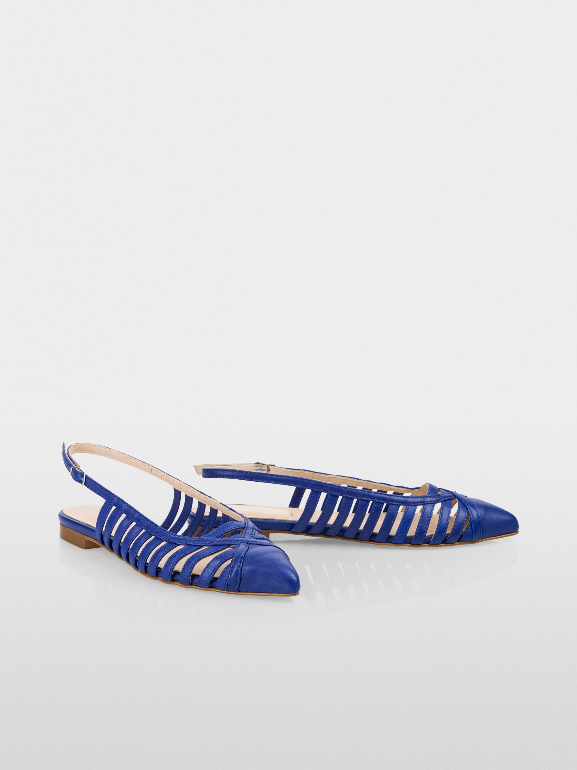 Marc-Cain Rethink Together flat slingbacks