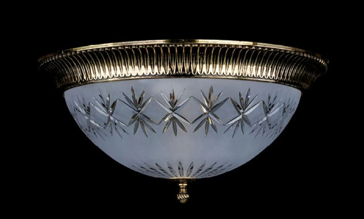 Casa Padrino l¨¢mpara de techo barroco de lujo lat¨®n antiguo ? 50 x A. 25 cm - Luces barrocos