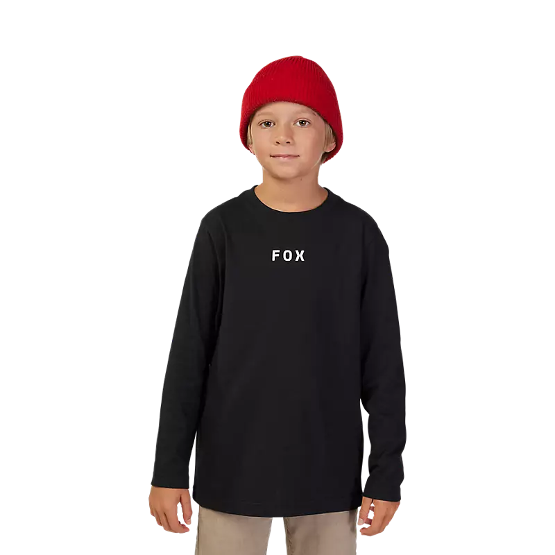 Youth Flora Long Sleeve Basic Tee