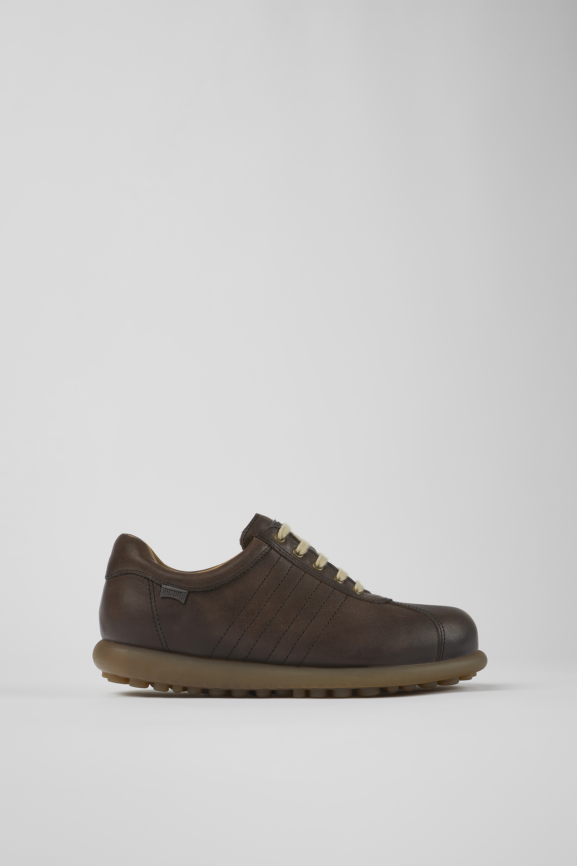 Pelotas - Brown vegetable tanned leather shoes for women