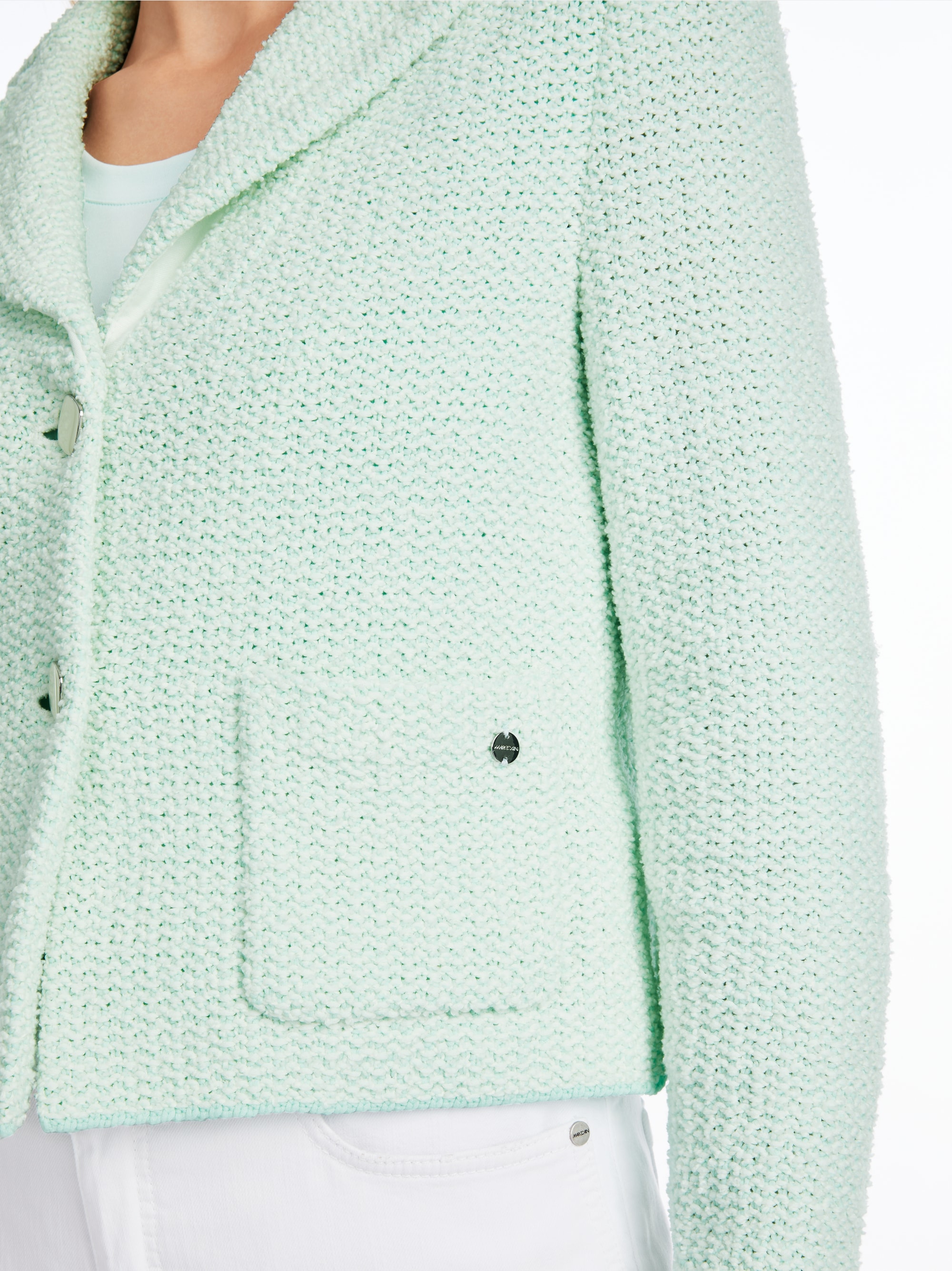 Marc-Cain Knitted in Germany slim-fit blazer