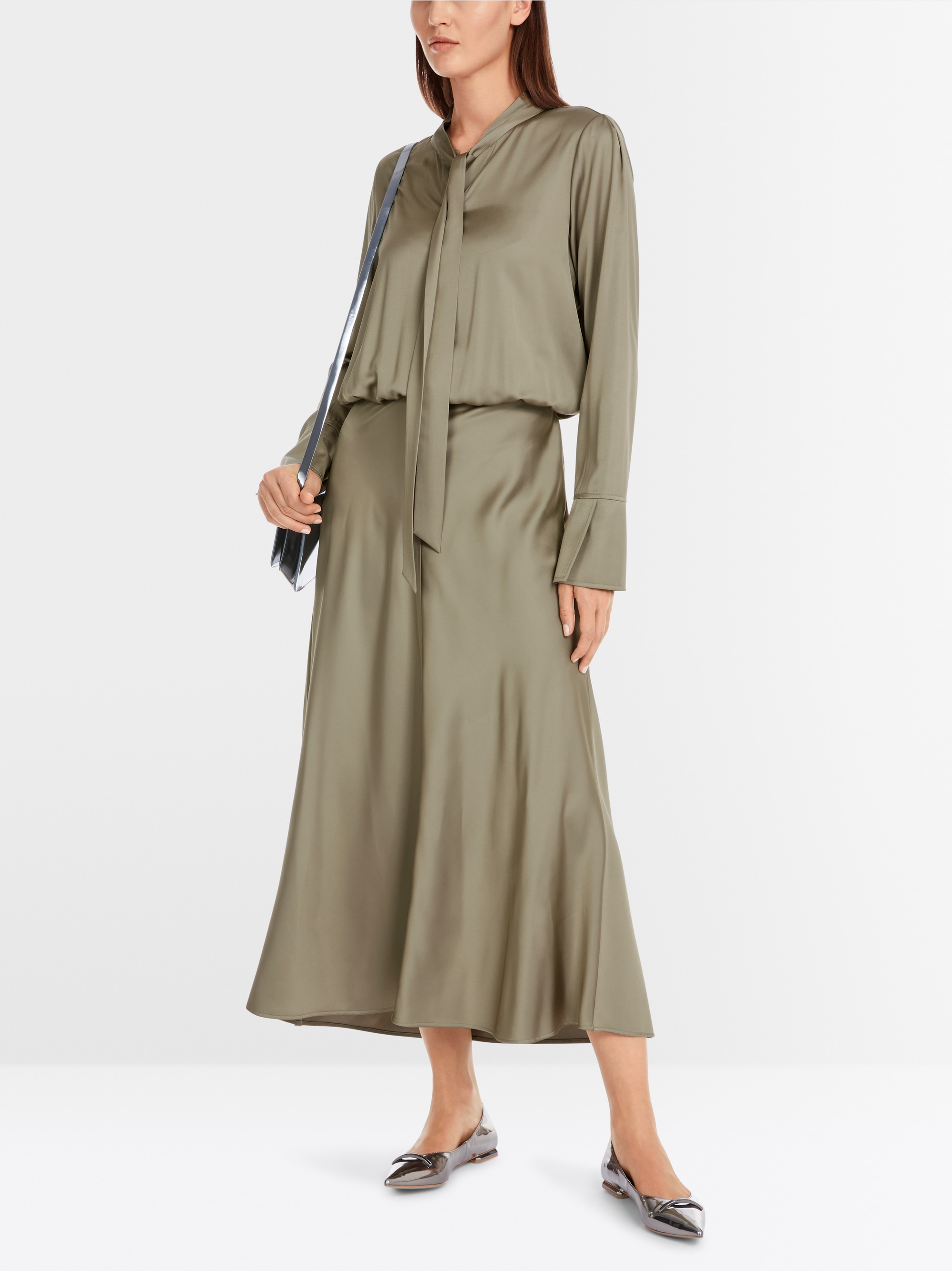 Marc-Cain Calf-length tie-neck dress