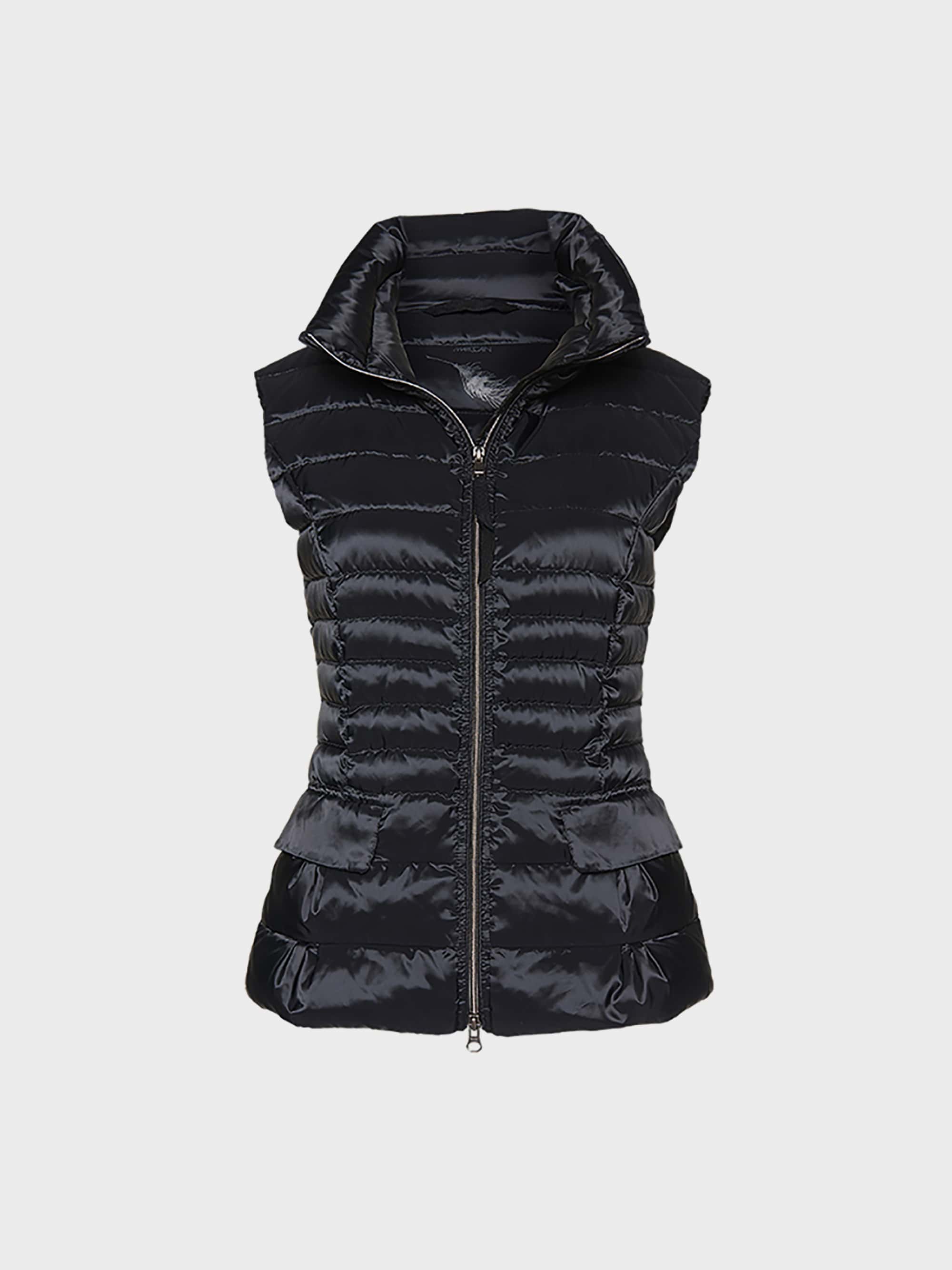 Marc-Cain Quilted waistcoat with down lining