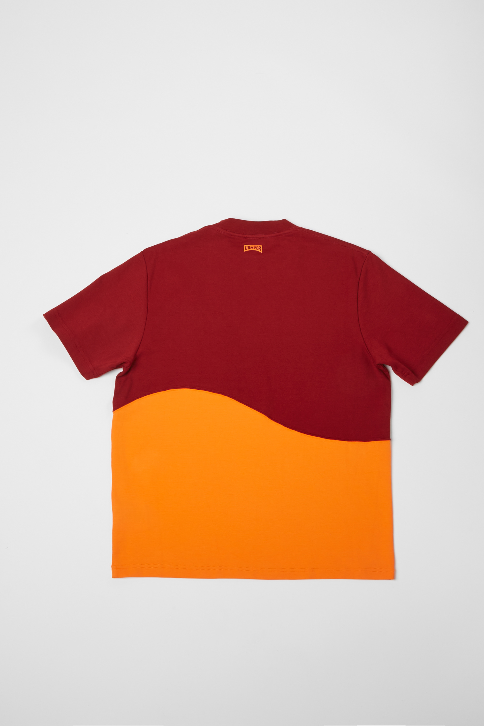 T-Shirt - Burgundy and orange unisex T-shirt