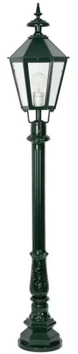 Casa Padrino linterna de jardín barroco 22 x 22 x A. 140 cm - Varios Colores - Lámpara de pie exterior elegante - Iluminación exterior nostálgica