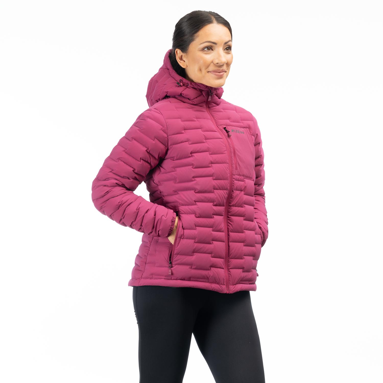 Luna Stretch Down Hooded Jacket