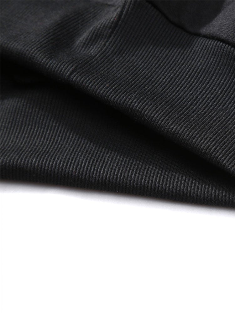 Skate Bear Print Raglan Sleeves Sweatshirt