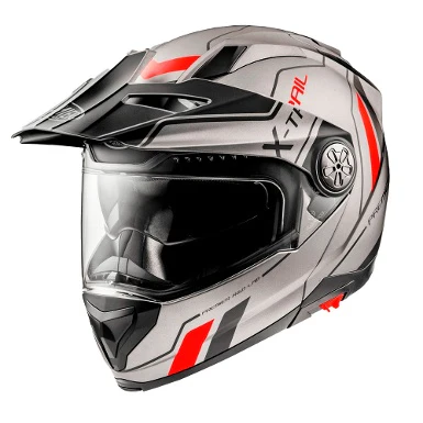 CASCO MODULAR PREMIER XTRAIL EVO XT 17 BM GRIS / ROJO