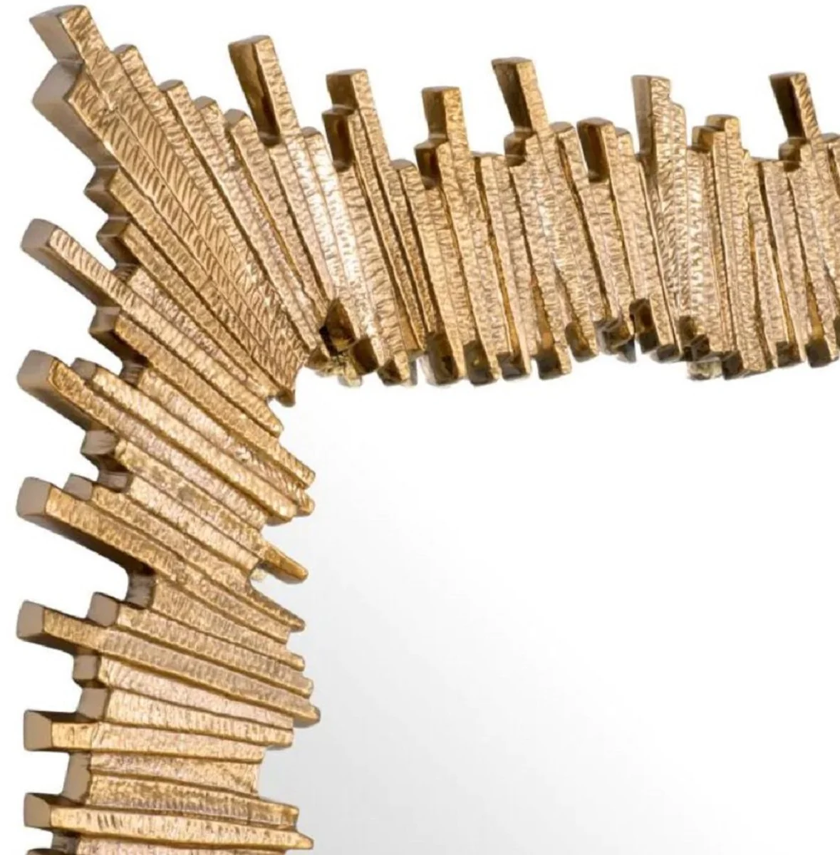 Casa Padrino espejo de lujo de aluminio oro A. 140 cm