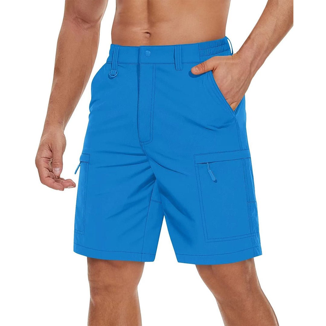Men's Casual Quick-Dry 5 Pockets Cargo Short