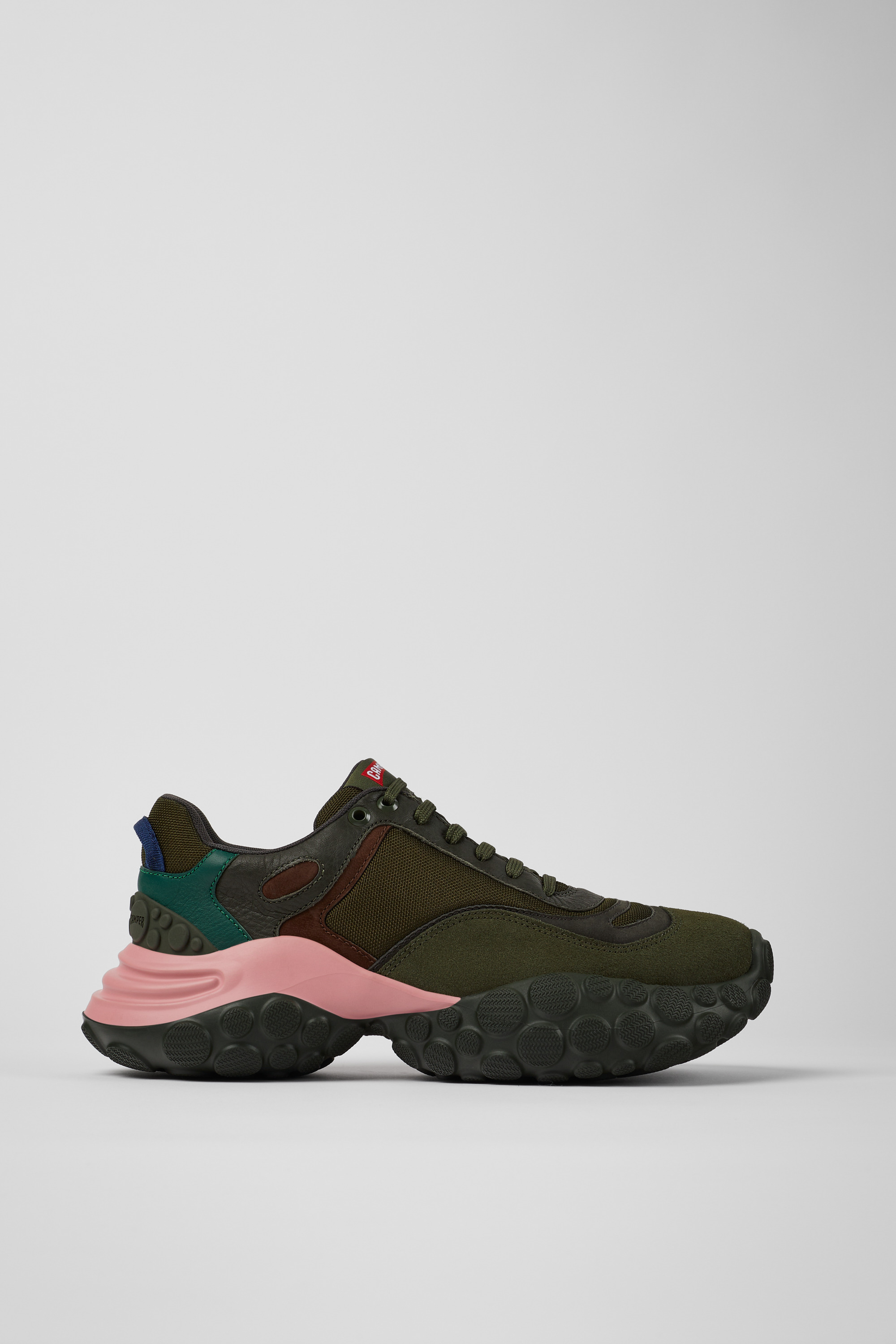 Pelotas Mars - Multicolored textile and nubuck sneakers for men