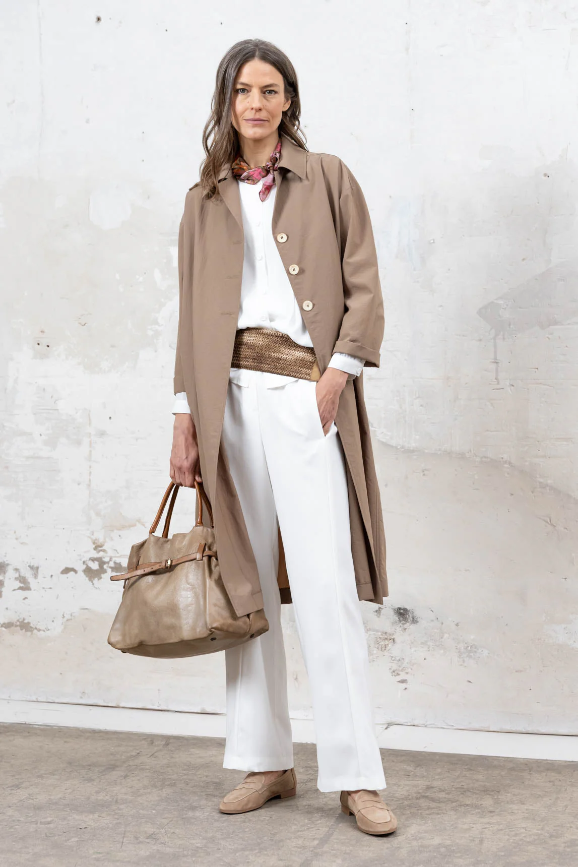 Rivera-spain Fajín Pula marrón y camel