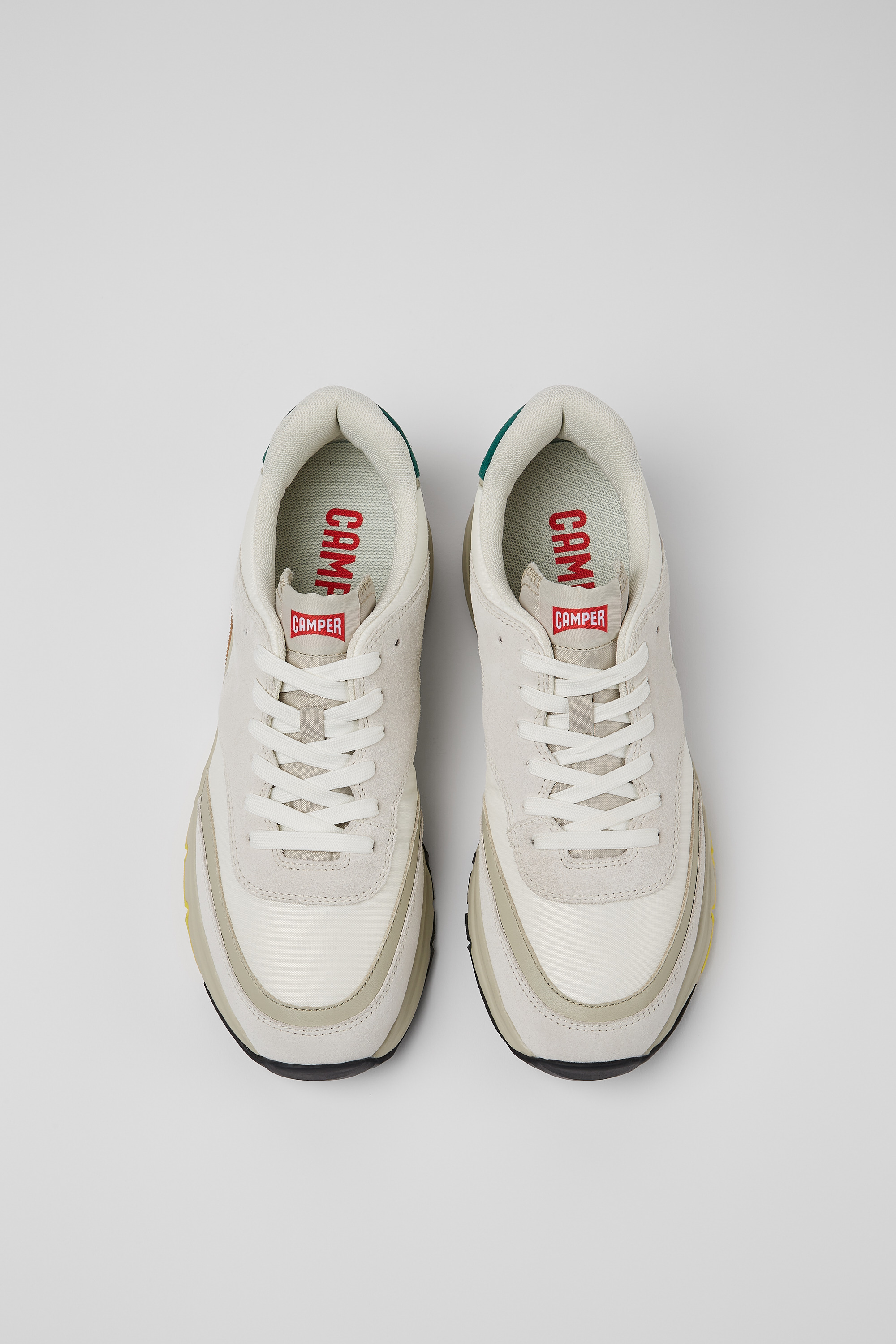 Drift - Multicolored textile and nubuck sneakers for men