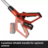 Cl. Telescopic Hedge Trimmer GE-HH 18/45 Li T-Solo