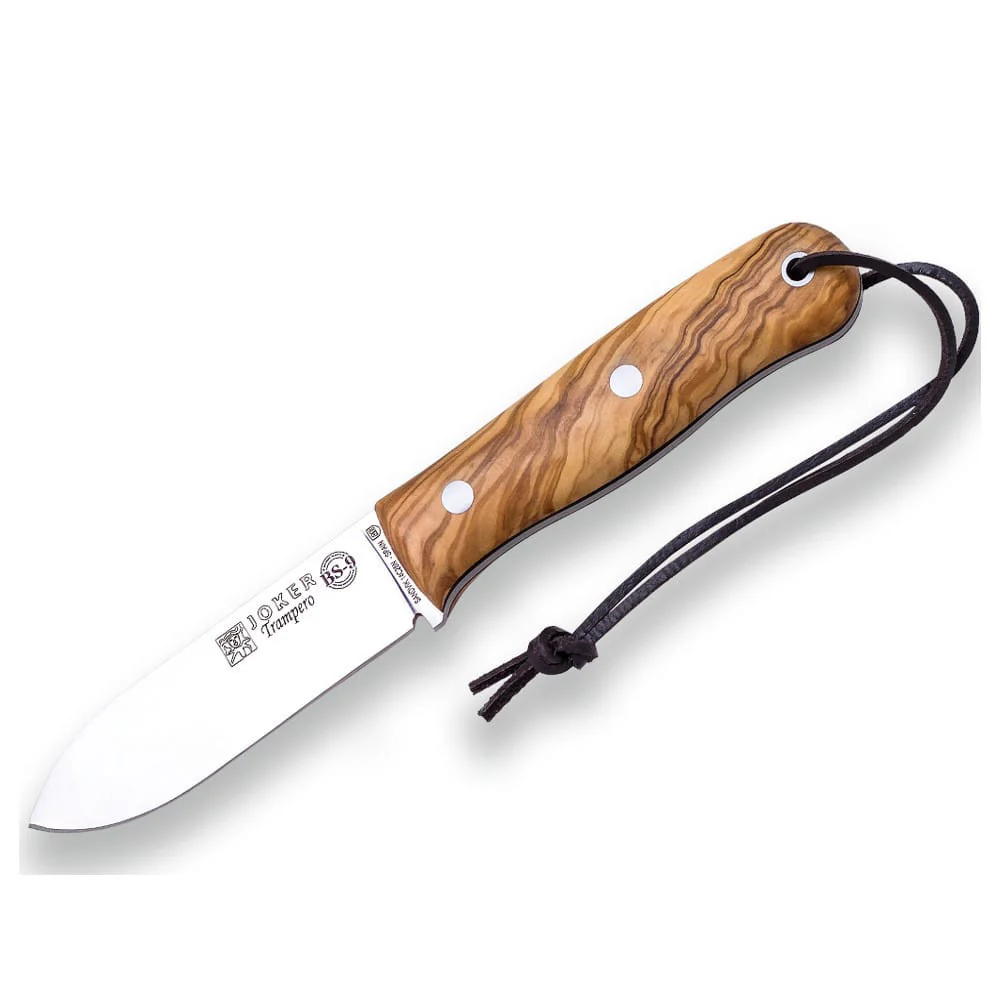 Joker BS9 Trampero Olivo - Cuchillo de supervivencia y bushcraft