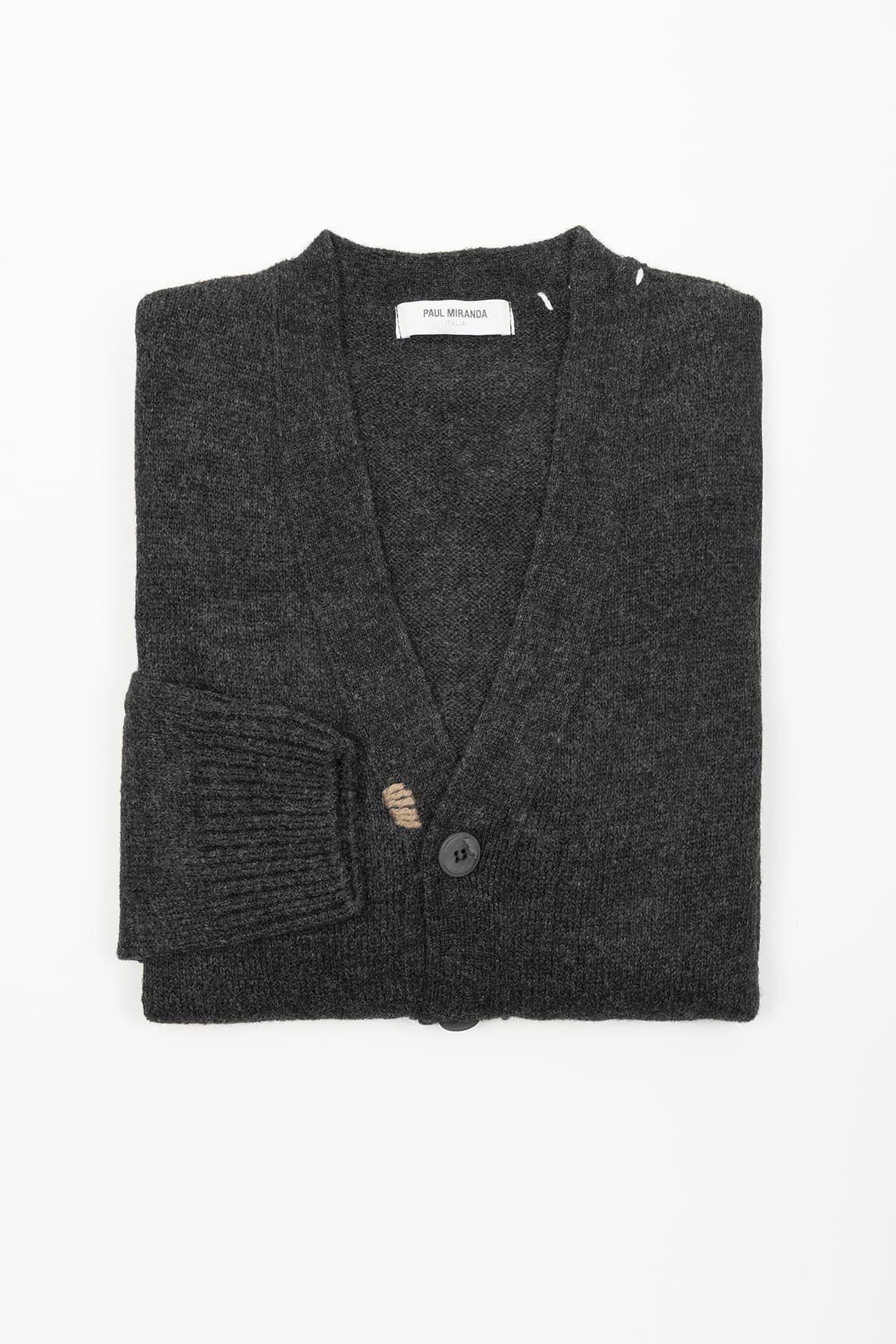 Rivera-spain Cárdigan Paul Miranda gris oscuro