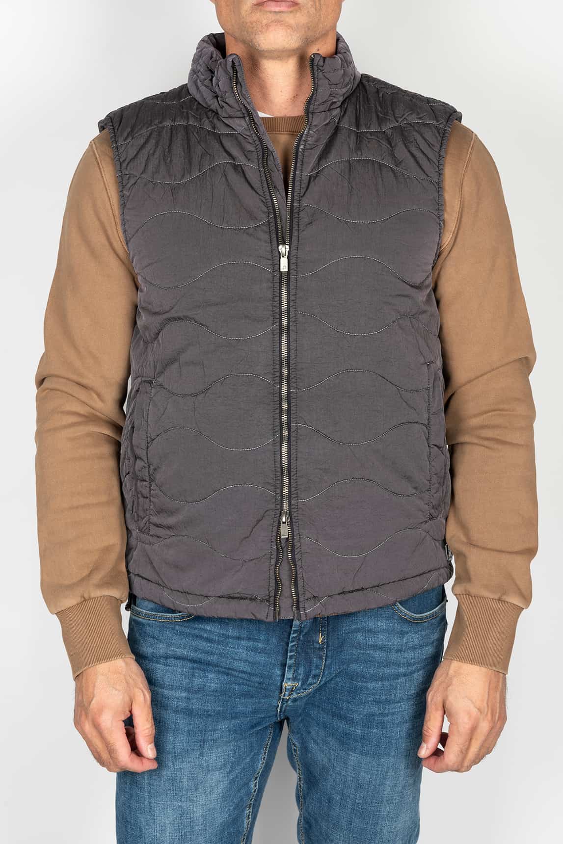 Rivera-spain Chaleco Keeling acolchado antracita