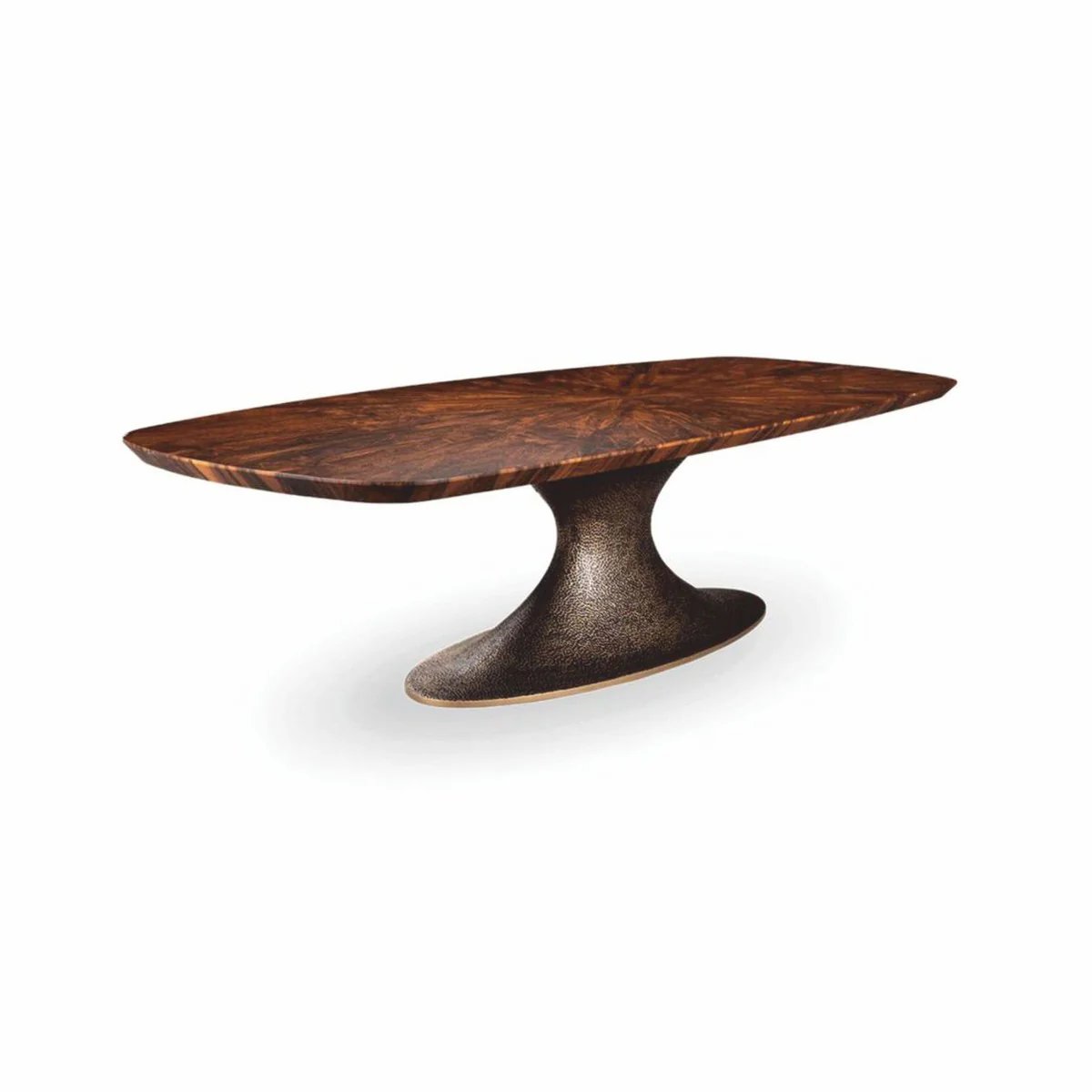 Casa Padrino mesa de comedor de lujo marr¨®n / amarillo oro antiguo 260 cm - Muebles de comedor