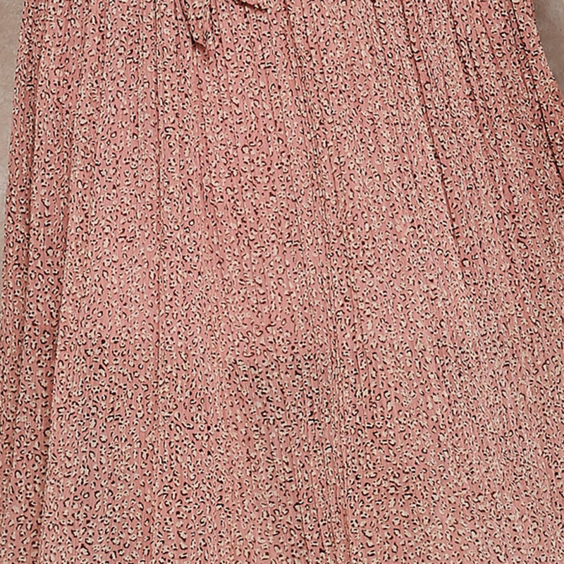 Fashion Sling Pleated Elegant Dress