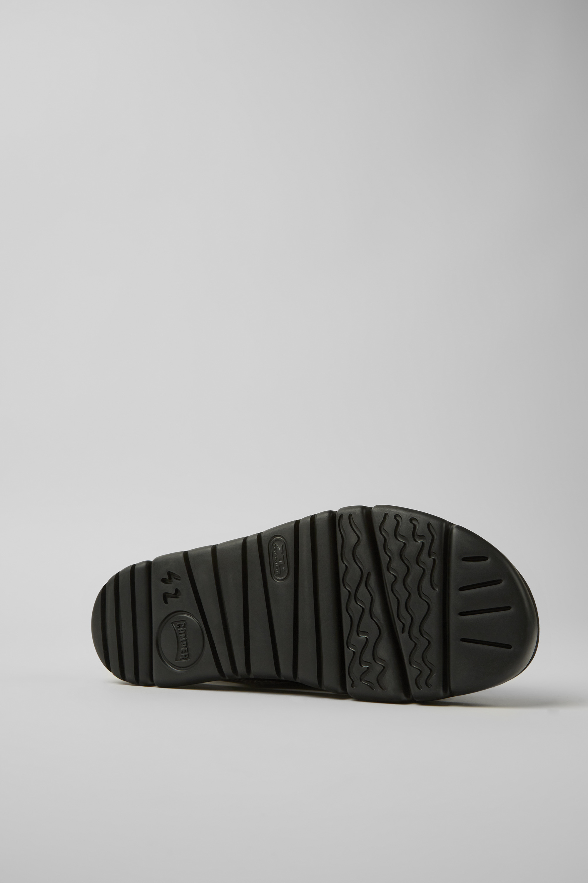 Oruga - Grey, black, and green sandals for men