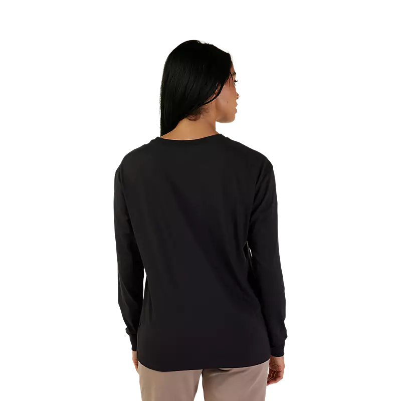 Womens Fox Head Long Sleeve Basic Tee