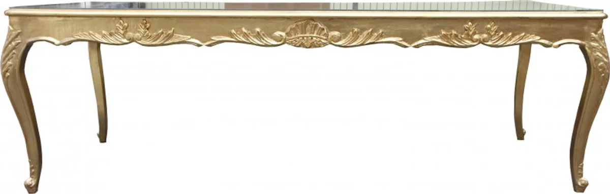 Casa Padrino Baroque Dinner Table Gold 250 cm
