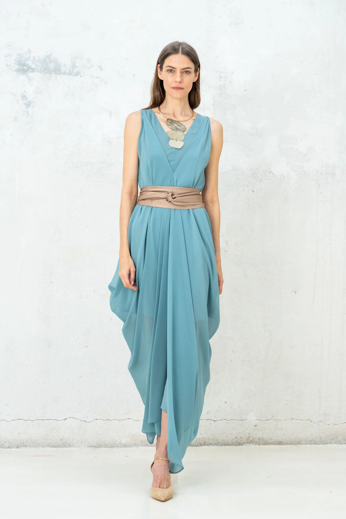 Rivera-spain Vestido Helena verde