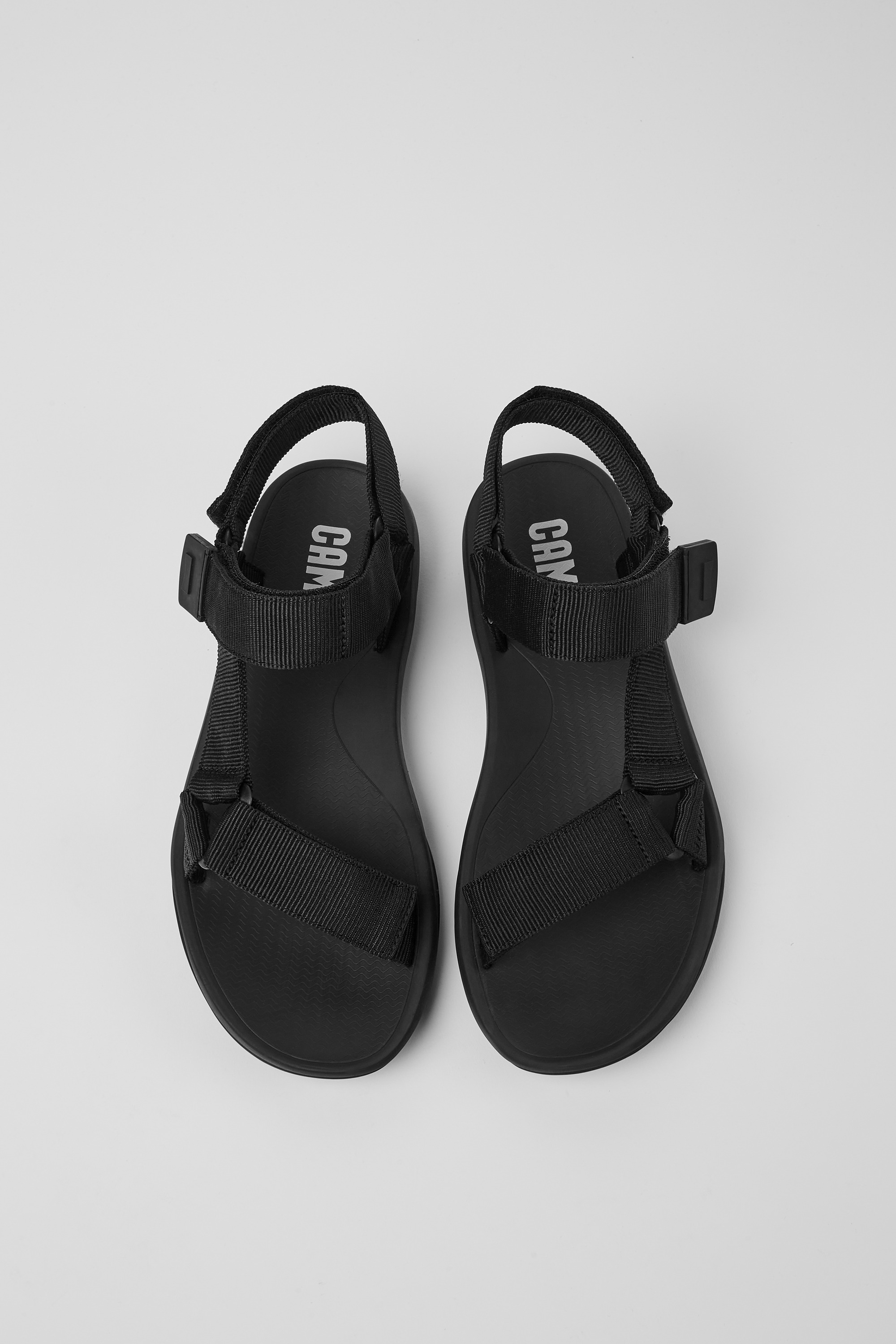 Match - Men's black sandal