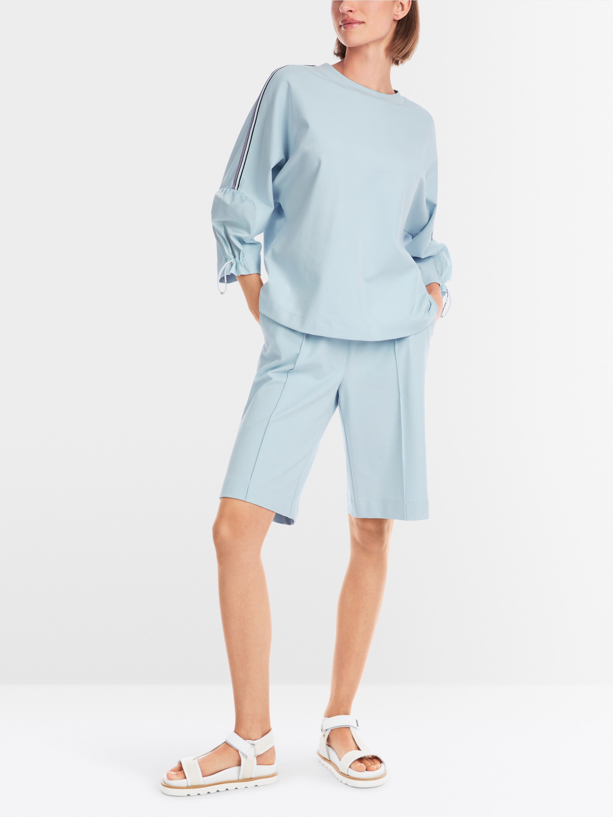 Marc-Cain Sweatshirt with batwing sleeves
