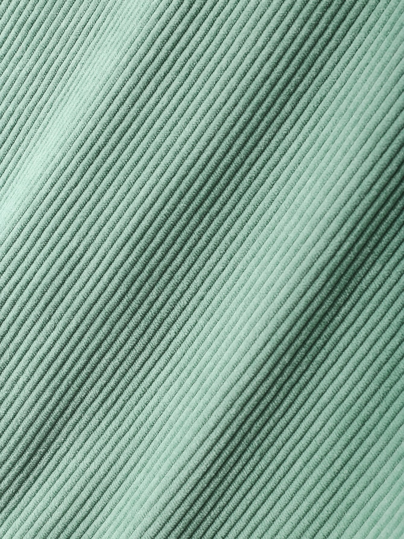 Long Sleeve Two Tone Corduroy Overshirt