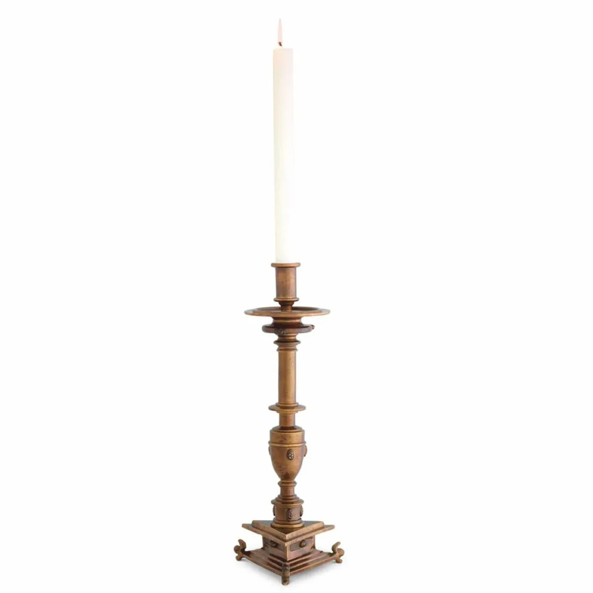 Casa Padrino Portavela Barroco de Lujo Oro Antiguo Al. 39,5 cm - Decoraci¨®n Barroco