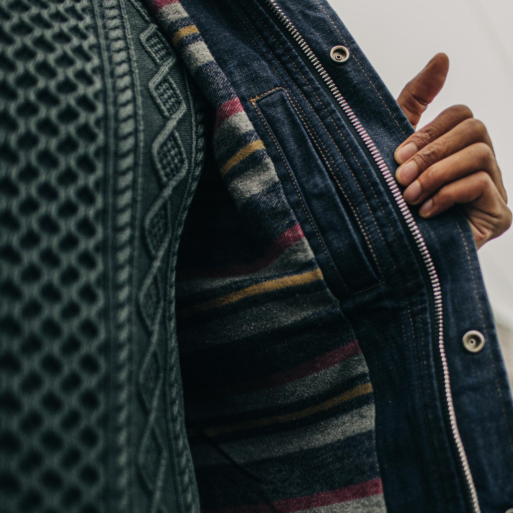 The Workhorse Jacket in Marlowe Wash Denim