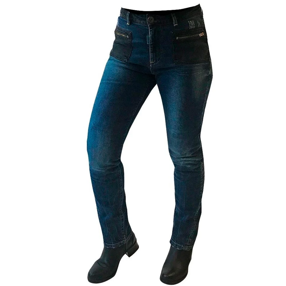 PANTALON VAQUERO OVERLAP KARA AZUL