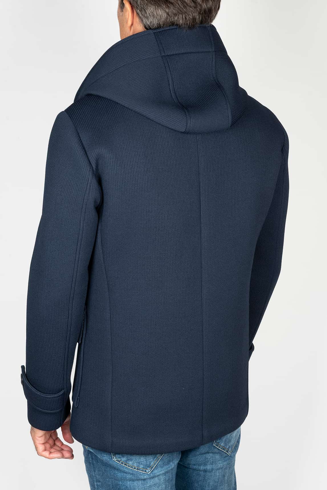 Rivera-spain Chaquetón técnico con capucha azul marino