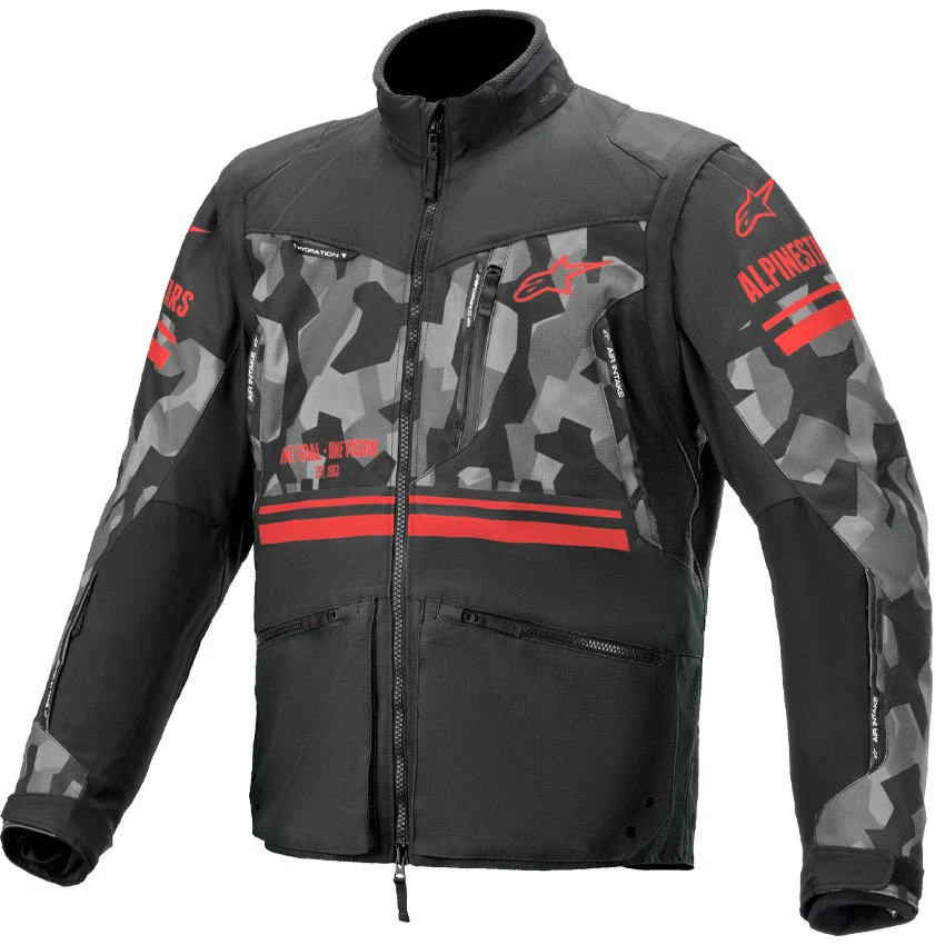 CHAQUETA ALPINESTARS VENTURE R GRIS / ROJO