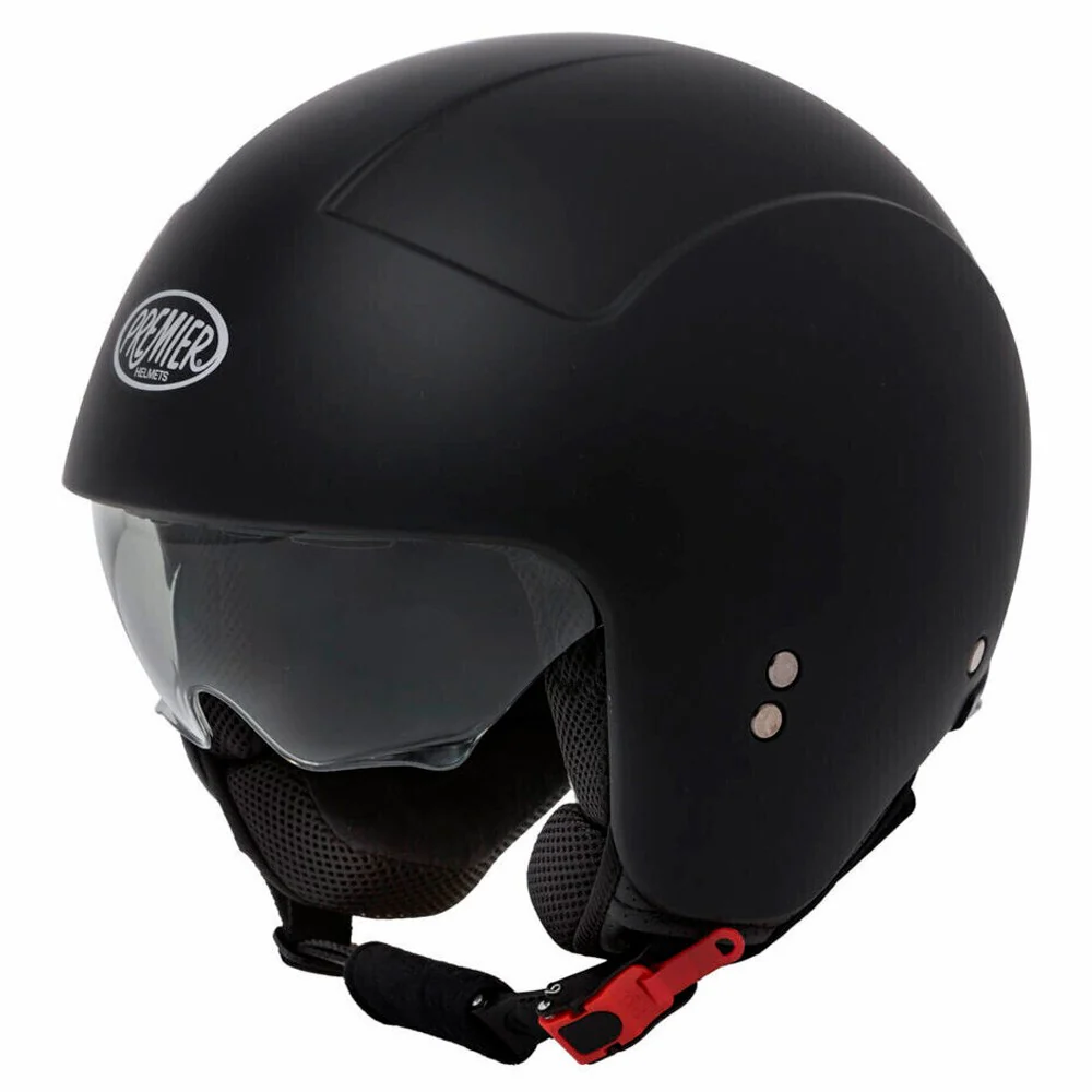 CASCO JET PREMIER ROCKER U9BM NEGRO MATE